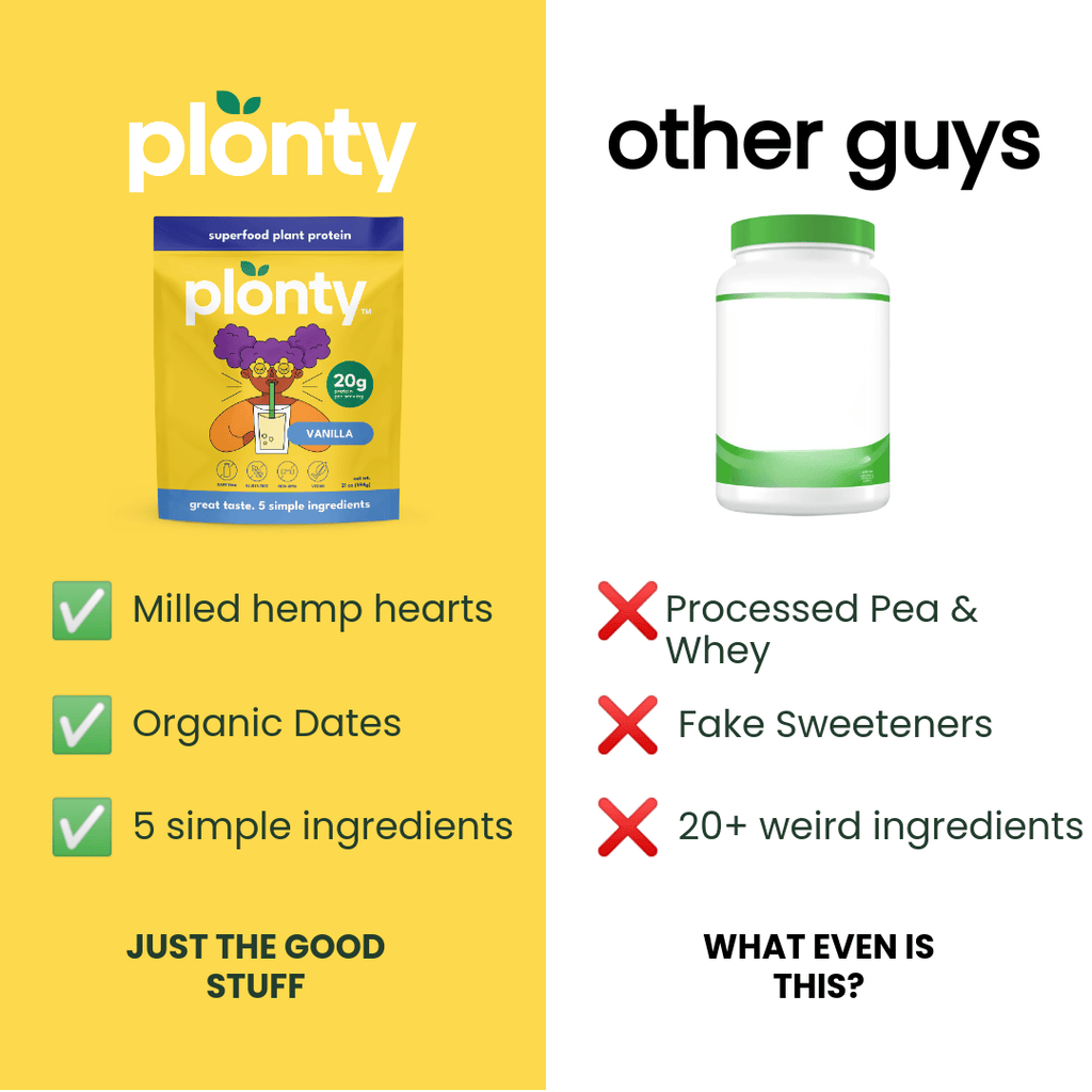 Get Plonty Vanilla Protein