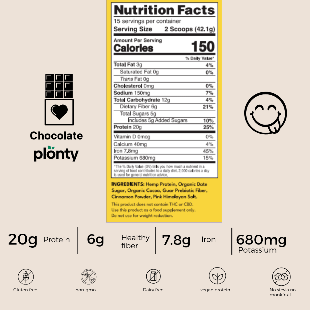 Get Plonty Vanilla Protein
